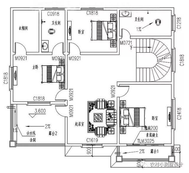 簡單大方農(nóng)村二層自建房設(shè)計圖，造價經(jīng)濟到不敢相信