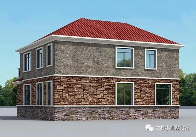 簡單大方農(nóng)村二層自建房設(shè)計圖，造價經(jīng)濟到不敢相信