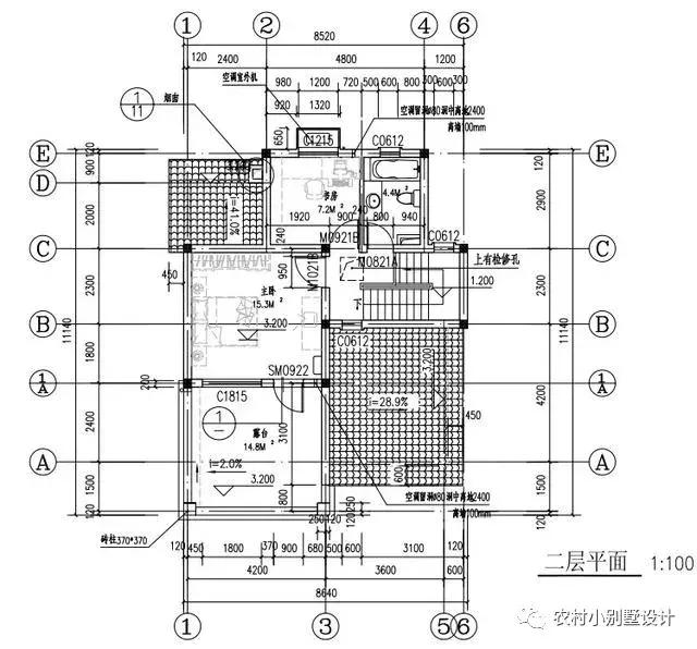 4款占地100平左右農(nóng)村別墅設(shè)計(jì)圖，小宅基地的福音來(lái)啦