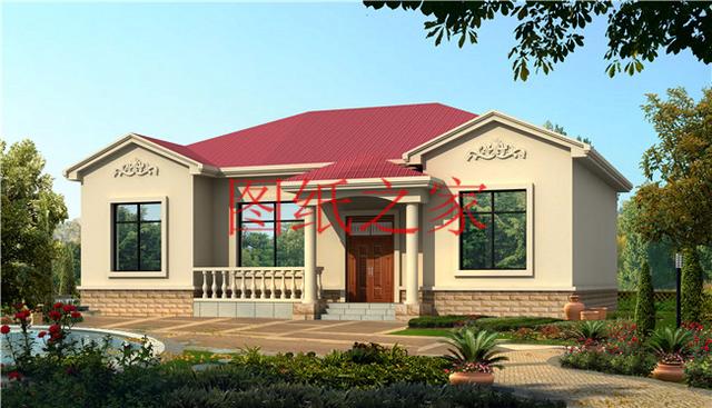 今年最熱銷的幾款一層別墅設(shè)計圖，造型時尚、方便宜居