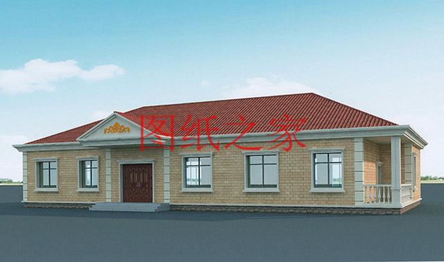 今年最熱銷的幾款一層別墅設(shè)計圖，造型時尚、方便宜居