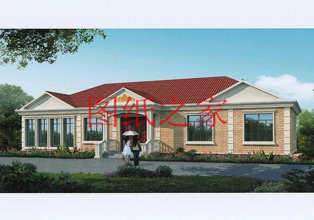 今年最熱銷的幾款一層別墅設(shè)計圖，造型時尚、方便宜居