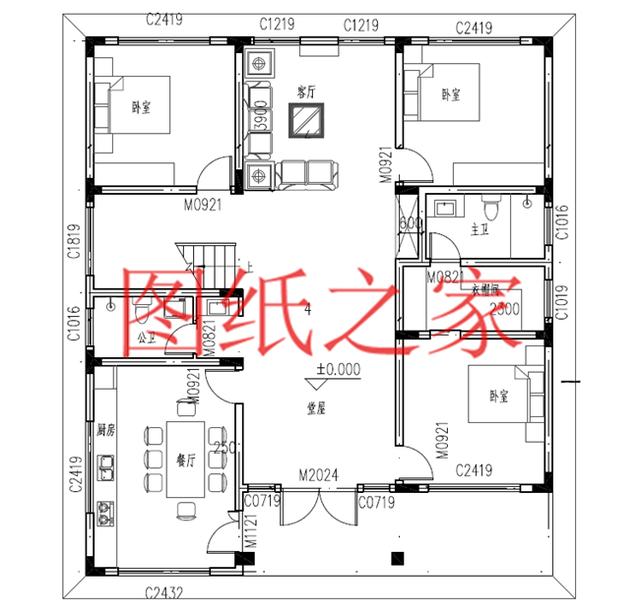 今年最熱銷的幾款一層別墅設(shè)計圖，造型時尚、方便宜居