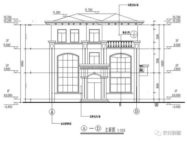 一般人都建得起的豪華美觀三層農(nóng)村別墅設(shè)計(jì)圖，蓋就要蓋最漂亮的房子
