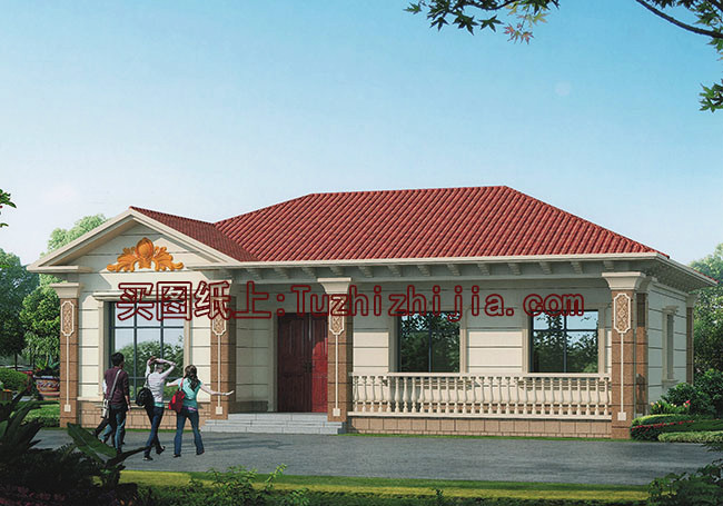 實(shí)用的農(nóng)村12萬自建一層平房圖，建成之后不比小洋樓差！