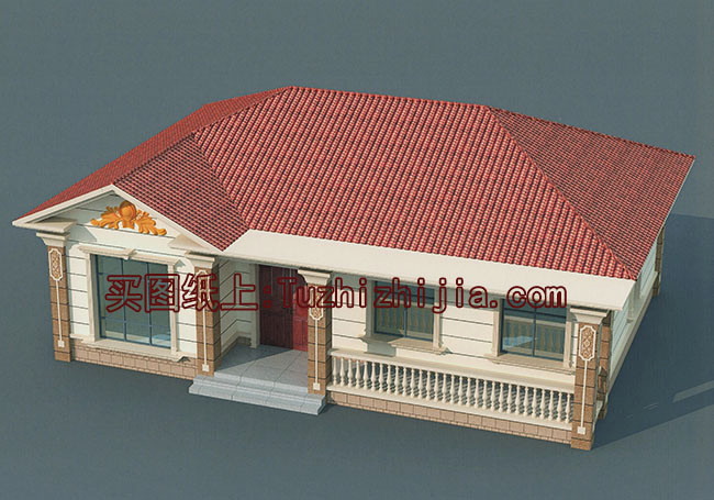 實(shí)用的農(nóng)村12萬自建一層平房圖，建成之后不比小洋樓差！