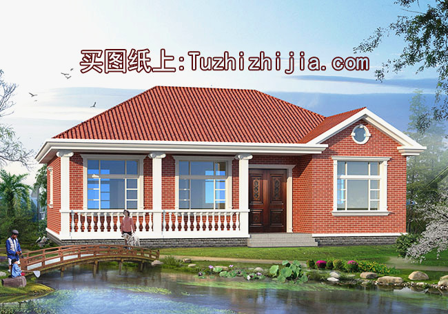 實(shí)用的農(nóng)村12萬自建一層平房圖，建成之后不比小洋樓差！