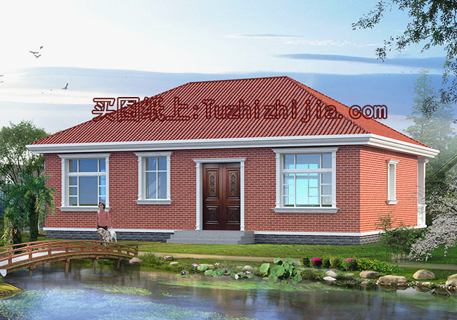 實(shí)用的農(nóng)村12萬自建一層平房圖，建成之后不比小洋樓差！