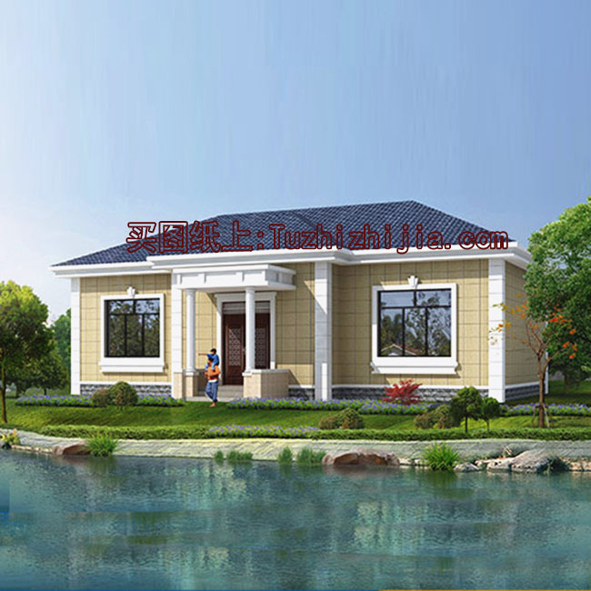 實(shí)用的農(nóng)村12萬自建一層平房圖，建成之后不比小洋樓差！