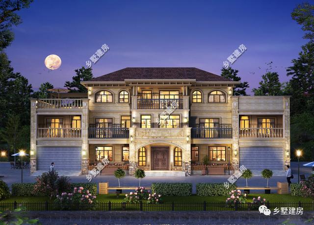 精選3套豪華農(nóng)村別墅設計圖推薦，外觀精致，內(nèi)部豪氣十足
