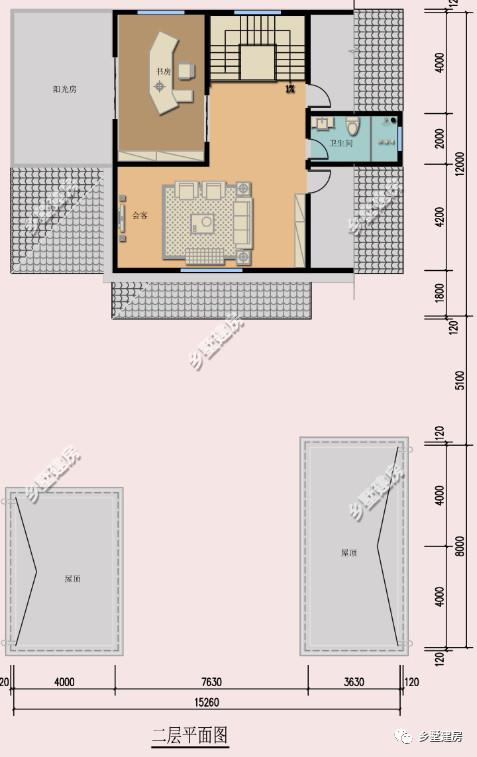 精選3套豪華農(nóng)村別墅設計圖推薦，外觀精致，內(nèi)部豪氣十足