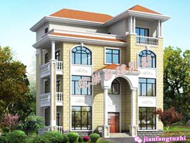 四層農(nóng)村自建房設(shè)計圖，磚混結(jié)構(gòu)，面積大，生活舒適