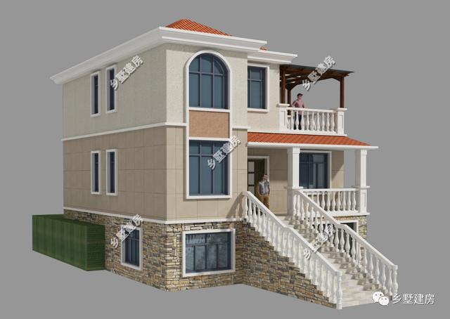 三層帶車庫別墅設(shè)計(jì)圖，外觀大氣，內(nèi)部設(shè)計(jì)合理，真是優(yōu)秀