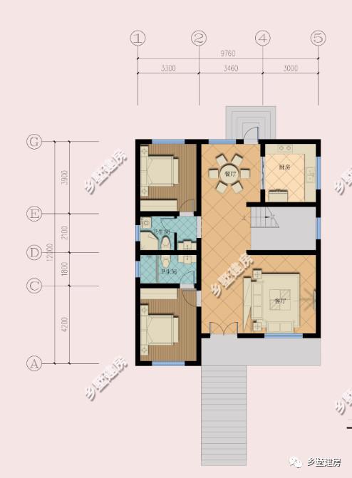 三層帶車庫別墅設(shè)計(jì)圖，外觀大氣，內(nèi)部設(shè)計(jì)合理，真是優(yōu)秀