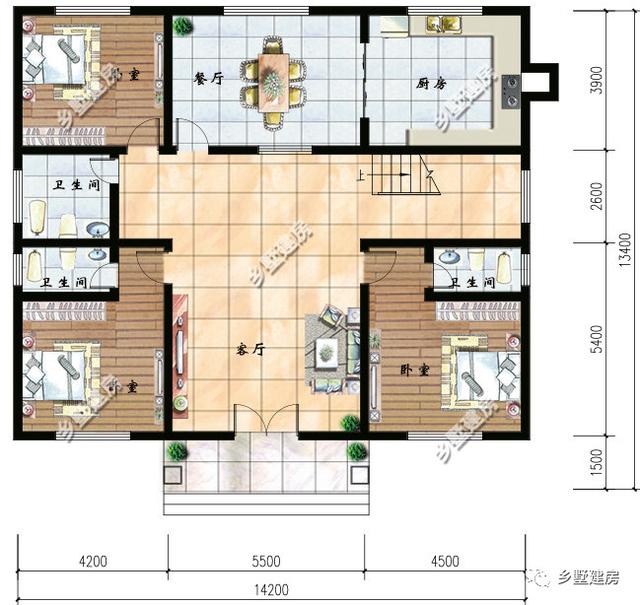 幾套款式新穎的農(nóng)村別墅設(shè)計圖，現(xiàn)在的農(nóng)村別墅再也不像以前那樣單一了