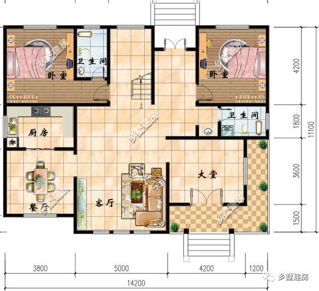 幾套款式新穎的農(nóng)村別墅設(shè)計圖，現(xiàn)在的農(nóng)村別墅再也不像以前那樣單一了