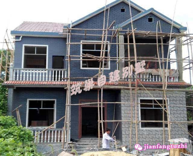 精選二層農(nóng)村自建別墅全套設(shè)計(jì)圖，帶有客戶建房真實(shí)案例