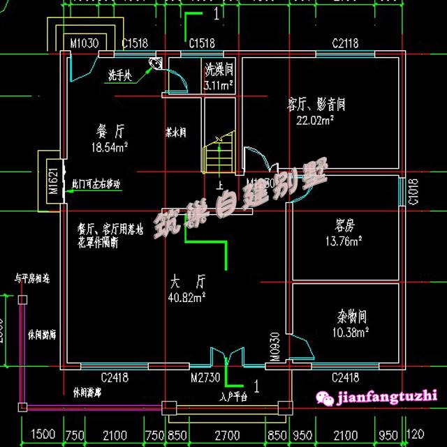 3套三層農村別墅戶型設計圖帶外觀圖，簡約大方，這樣的設計包你滿意
