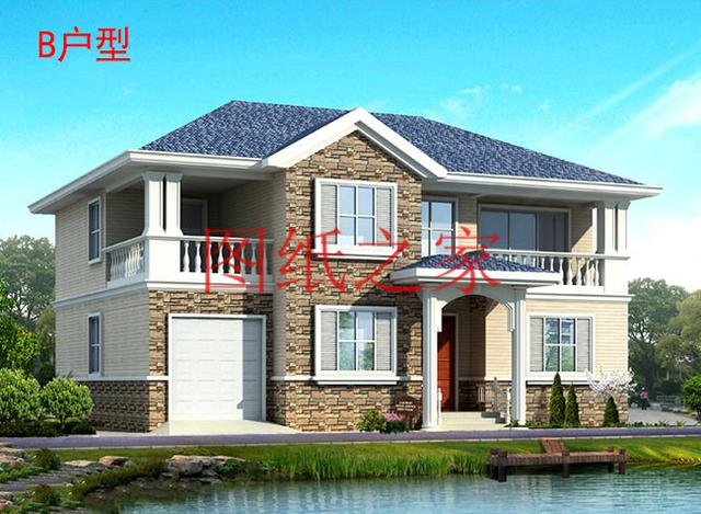 6套耐看又實(shí)用農(nóng)村二層別墅設(shè)計(jì)圖，看看符合你的審美么