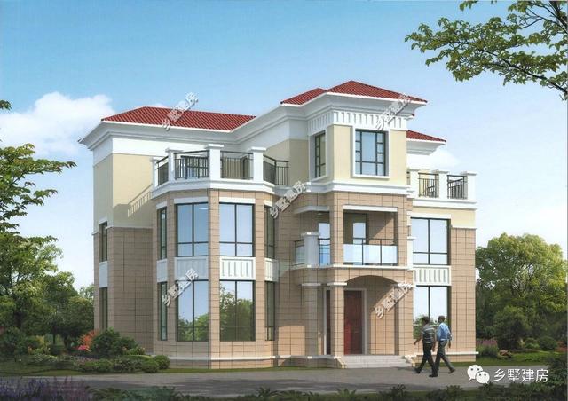 一般人我不告訴他，三層經(jīng)典農村別墅設計圖，性價比最高的一款