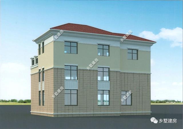 一般人我不告訴他，三層經(jīng)典農村別墅設計圖，性價比最高的一款