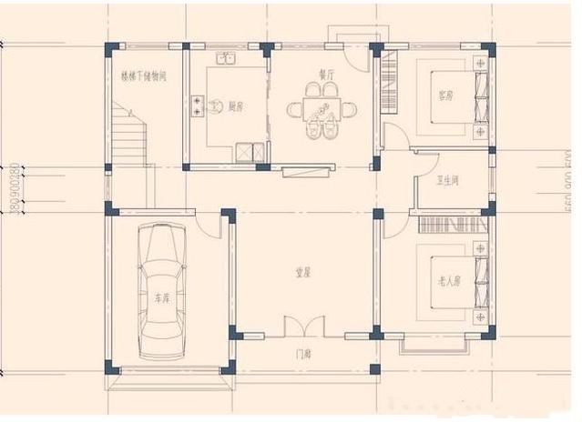 5+1的房間布局非常適合農(nóng)村家庭，今天推薦這兩款設計方案就挺不錯的