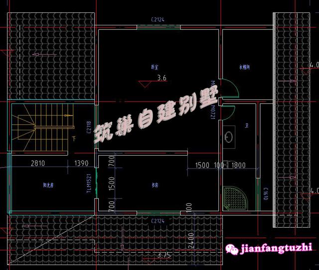 一層半農(nóng)村自建別墅設(shè)計(jì)圖，可以拿回家給父母盡盡孝心了