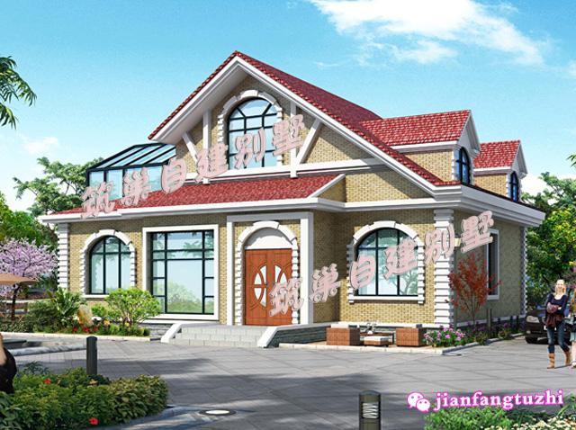 一層半農(nóng)村自建別墅設(shè)計(jì)圖，可以拿回家給父母盡盡孝心了