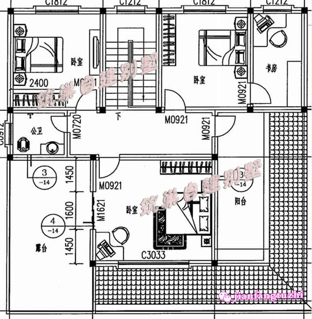 一層半農(nóng)村自建別墅設(shè)計(jì)圖，可以拿回家給父母盡盡孝心了