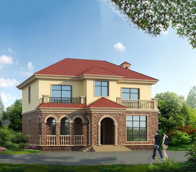 18款農(nóng)村別墅設(shè)計(jì)施工圖，建棟好房子，娶媳婦也容易