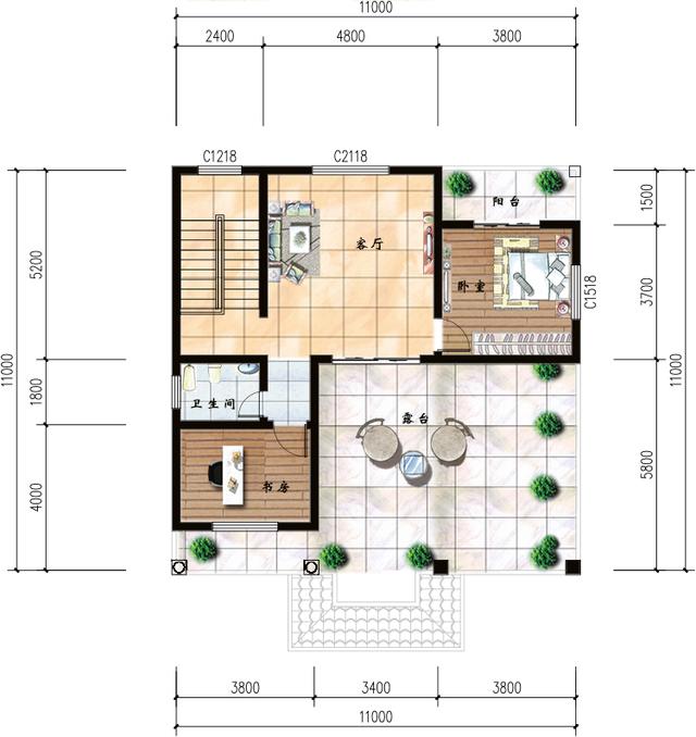 18款農(nóng)村別墅設(shè)計(jì)施工圖，建棟好房子，娶媳婦也容易