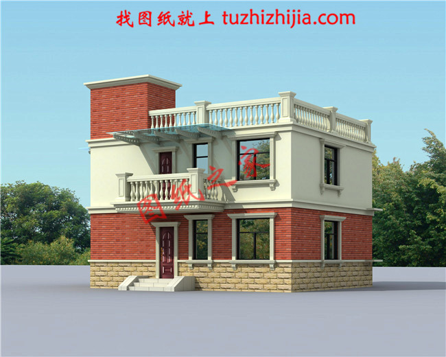 超好看的平頂二層樓圖片大全，比坡屋頂更經(jīng)濟(jì)實(shí)惠！