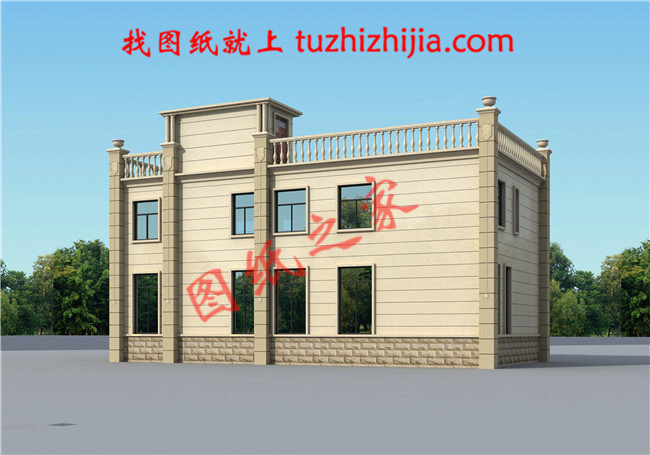 超好看的平頂二層樓圖片大全，比坡屋頂更經(jīng)濟(jì)實(shí)惠！