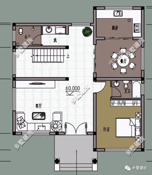 設(shè)計(jì)的美到不行的農(nóng)村別墅設(shè)計(jì)圖，城里人看了都要羨慕