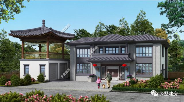 設(shè)計(jì)的美到不行的農(nóng)村別墅設(shè)計(jì)圖，城里人看了都要羨慕