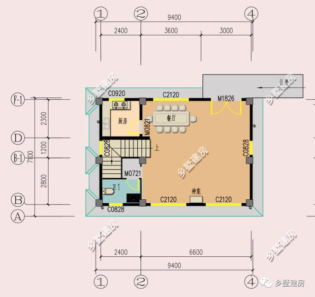 兩棟小開間農(nóng)村別墅設(shè)計(jì)圖，檔次看起來都不低
