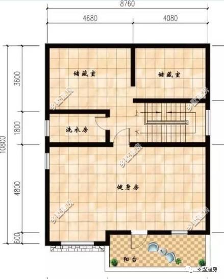 兩棟小開間農(nóng)村別墅設(shè)計(jì)圖，檔次看起來都不低