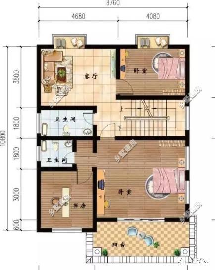 兩棟小開間農(nóng)村別墅設(shè)計(jì)圖，檔次看起來都不低
