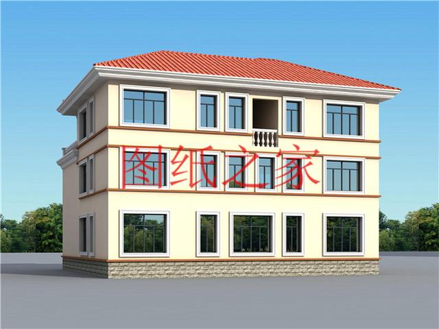 5款農(nóng)村三層自建房設(shè)計圖，美觀大方又精致，誰建誰羨慕