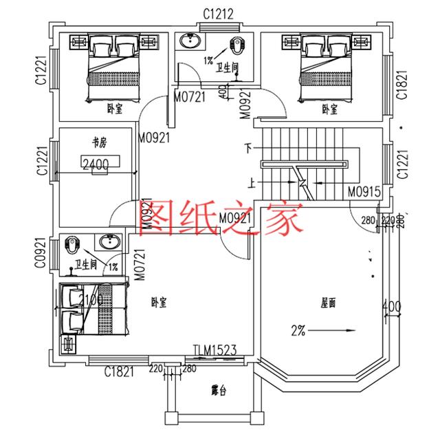5款農(nóng)村二層自建房設(shè)計圖，外觀漂亮，結(jié)構(gòu)合理
