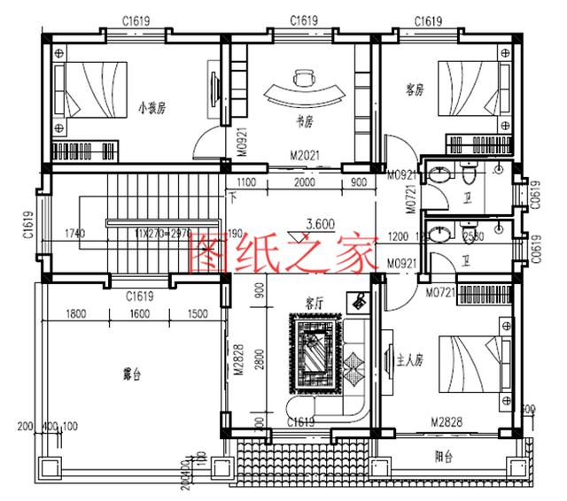 5款農(nóng)村二層自建房設(shè)計圖，外觀漂亮，結(jié)構(gòu)合理