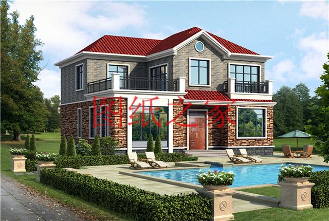 5款農(nóng)村二層自建房設(shè)計圖，外觀漂亮，結(jié)構(gòu)合理