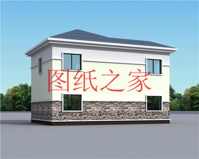 5款農(nóng)村二層自建房設(shè)計圖，外觀漂亮，結(jié)構(gòu)合理