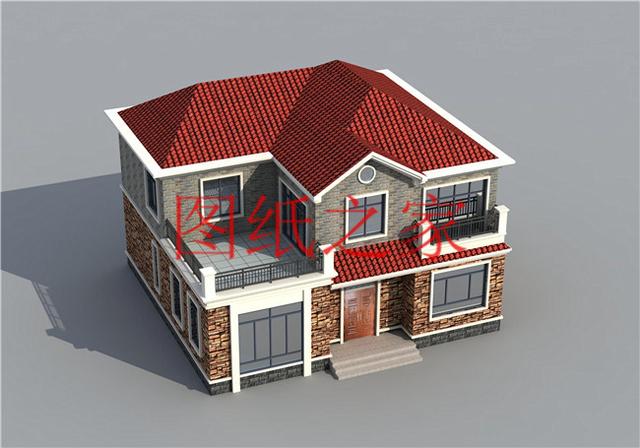 5款農(nóng)村二層自建房設(shè)計圖，外觀漂亮，結(jié)構(gòu)合理