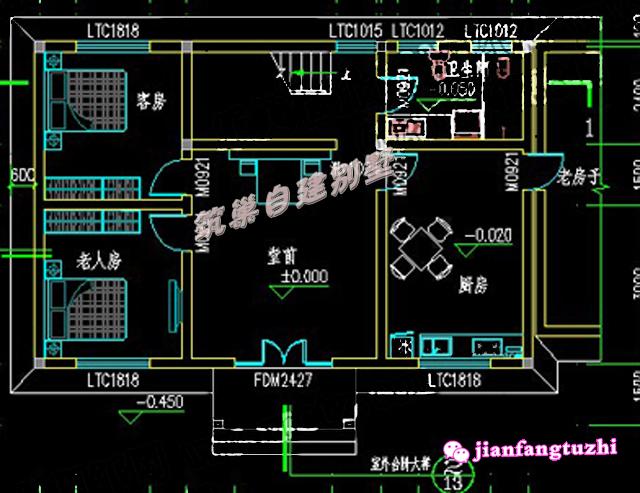 三層農(nóng)村自建別墅設(shè)計圖，造價經(jīng)濟，簡約接地氣
