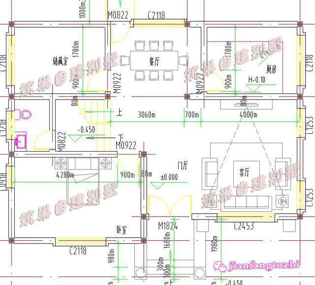 三層農(nóng)村自建別墅設(shè)計圖，造價經(jīng)濟，簡約接地氣