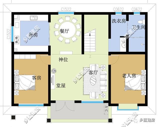 想建房？推薦一款農(nóng)村自建房設(shè)計(jì)圖附裝修樣圖
