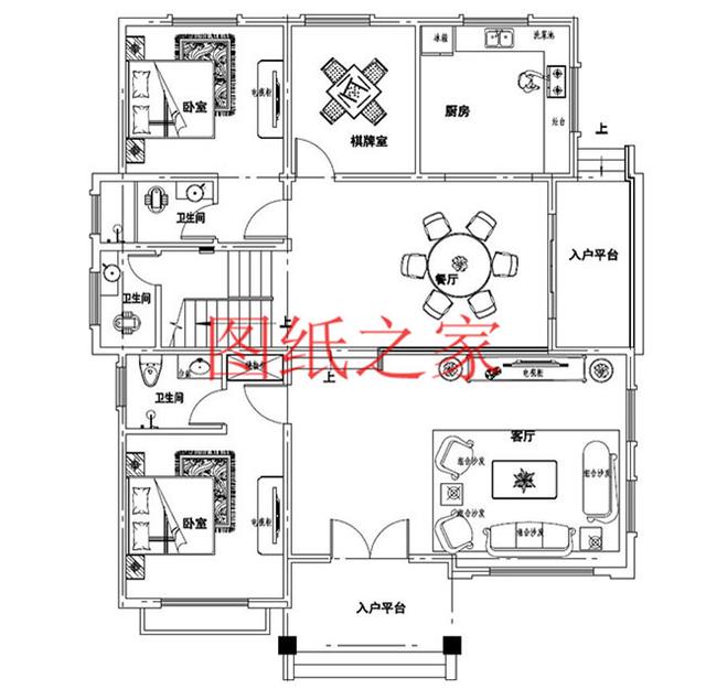 5套農(nóng)村三層別墅設(shè)計(jì)圖，挑一套來(lái)建，盡情享受別人羨慕的目光