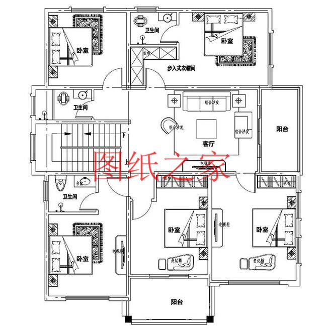 5套農(nóng)村三層別墅設(shè)計(jì)圖，挑一套來(lái)建，盡情享受別人羨慕的目光