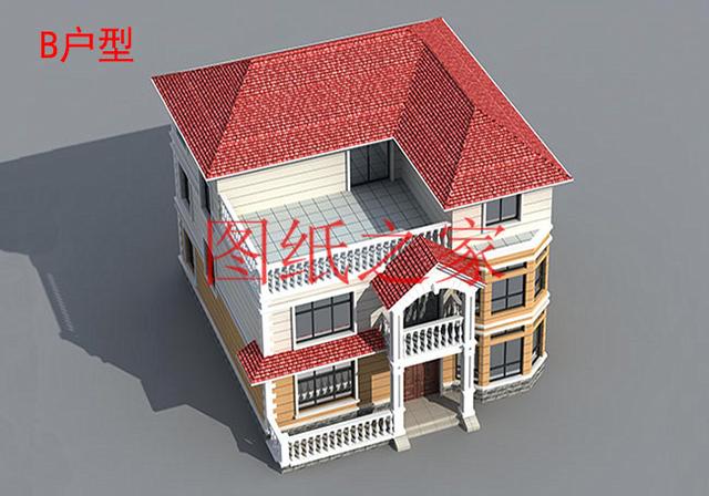 5套農(nóng)村三層別墅設(shè)計(jì)圖，挑一套來(lái)建，盡情享受別人羨慕的目光